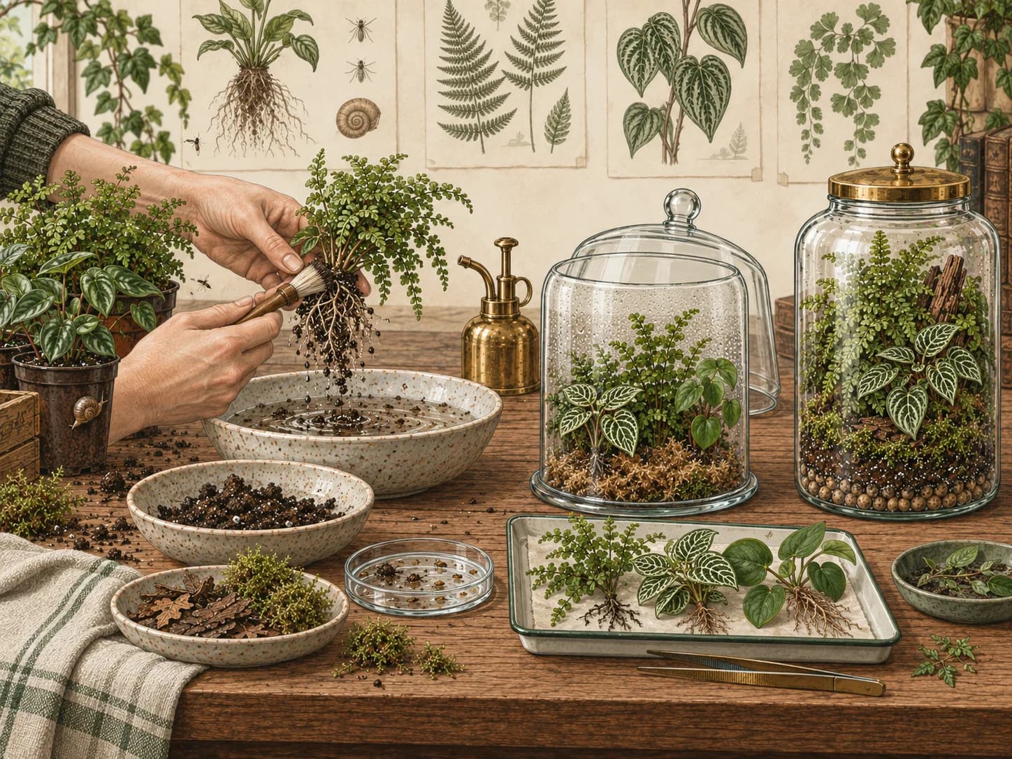 Quarantine and Settling New Terrarium Plants